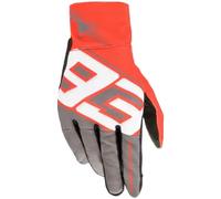 gants alpinestars aragon mm93 gris / blanc / rouge XXL