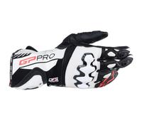 Alpinestars Gants de moto GP Pro R4 - Perforés Noir/Blanc Taille 2XL Homme