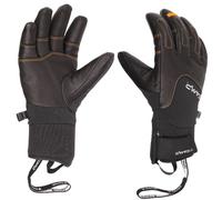 Camp - Gants d'alpinisme / Cascades de glace - Geko Guide Black/Orange en Cuir - Taille L - Noir Noir L
