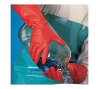 Gants ANSELL pour produits chimiques AlphaTec Sol-Vex 37-900 taille 11 rouge ( 4000371492 )