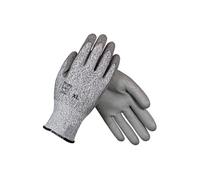Gants anti-coupure HPPE enduit polyuréthane gris granulé/gris T11 - - FRANCE 16-M550-11