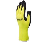 Gants anti-coupure tricot polyester jaune fluo taille 9 - DELTA PLUS - VV73309