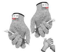 Gants anti-coupures | Gants de travail résistants aux coupures à 5 niveaux,Gants de travail résistants aux coupures à 5 niveaux Gants de cuisine pour menuiserie, sculpture sur bois, dépouillage