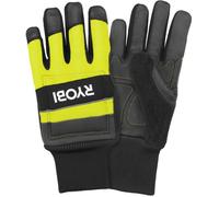 Ryobi Gants anti-coupures RAC258L – pour tronçonneuses – Taille L