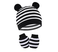 Gants Anti-rayons De Bonnet Du Nouveau-né Bébé Unisexe Ours Bec Du Crâne Chapeau Protecteur Mitaines Coiffeur Accessoires Pour Bébé