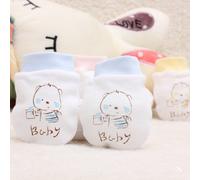 Gants Anti-Rayures Pour Nouveau-Né, 100% Coton, Hiver, Mignon, Bande Dessinée, Mitaine De Dentition, Son Anneau De Dentition, Infantile, Garçons Filles, Cadeau