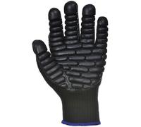 Portwest Gant Anti Vibration, Couleur: Noir, Taille: M, A790BKRM
