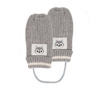 Gants avec patch petit loup gris 2/4A