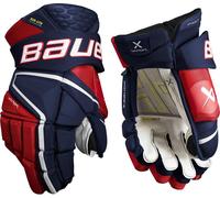 Gants Bauer Vapor Hyperlite Senior navy/rouge/blanc 15 pouces