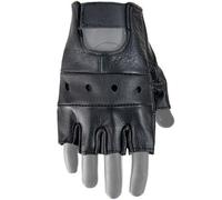 Gants Biker Leather Fingerless Mil-Tec - Black XS