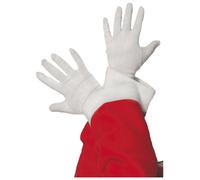 Gants Blancs Adultes Mime Acte Père Noël Accessoire De Déguisement