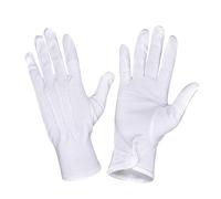 Gants Blancs De Scène pour Scène Interpréter La Taille Adulte La Fête pour des Gants Coton Concours Policier Cosplay