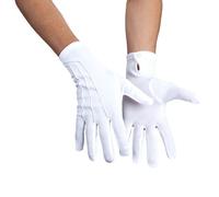 Gants blancs mixtes - Boland - Polyester avec bouton pression