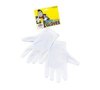 Gants Blancs Père Noël Magicien Rubies Accessoire Déguisement Adulte