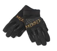 Gants BMX KHE 4130 XL noir antidérapants tactiles VTT vélo