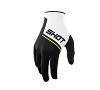 Gants Bmx SHOT RACE GEAR Rogue Revolt Kid 2.0 Black 12-13 ans