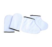 Gants bottines de paraffine - Ensemble de gants de soin des mains et des pieds de qualité supérieure - Housse réutilisable et lavable - Système de traitement de spa - Pour spa, routine quotidienne