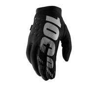 Gants Brisker Pour Femmes 100% Motocross Enduro Noir/Gris