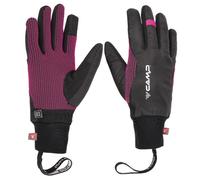 Camp - Gants polyvalents en PrimaLoft® - G Air Lady Black/Fuchsia pour Femme en Silicone - Taille XS - Noir Noir XS
