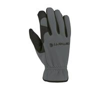 Gants Carhartt pour homme, doublure thermique, poignets ouverts, haute dext rit , gris, taille XL