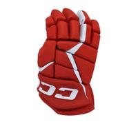 Gants CCM Jetspeed FT680 SR, rouge-blanc, senior, 15 po