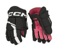 Gants CCM Next YTH, bleu foncé-blanc, enfants, 9"
