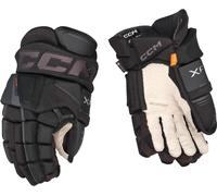 Gants CCM TACKS XF PRO Senior noir/gris 13 pouces