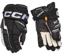 Gants CCM TACKS XF Senior noir/blanc 13 pouces