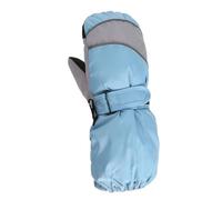 Gants chauds de ski d'hiver pour hommes Cyclisme en plein air Non épaissis Femme Couple Écran Agneau Tenue Femme Ensemble Festif (Bleu, Taille unique)
