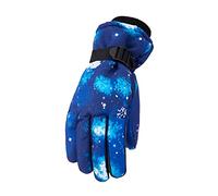 Gants chauds d'hiver pour hommes et femmes - Gants d'équitation chauds de ski pour femmes - Gants chauds mignons pour la danse du ventre - Bijoux (H, taille unique)