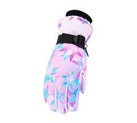Gants chauds d'hiver pour hommes et femmes - Gants d'équitation chauds de ski pour femmes - Gants chauds mignons pour la danse du ventre - Bijoux (A, taille unique)