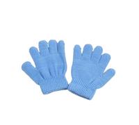 Gants Chauds Et Extensibles Couleur Solide D'hiver Unisexe Finger Le Doigt Léger Pour Les Garçons Et Les Filles Snug Fit Gants