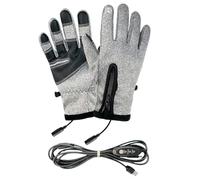 Gants chauffants - 25,0 pouces 3 réglages de chaleur pour gant, USB chauffent l'hiver avec fonction écran tactile, gants chauffants pour femmes, hommes, trajets en vélo, randonnées en moto, sport, Re