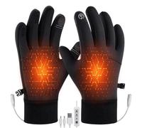 Gants Chauffants Alimentés par USB 5 V étanches coupe-vent tactiles | Gants Thermiques Électriques Pour activités sportives extérieures par temps froid vélo moto ski randonnée et pêche
