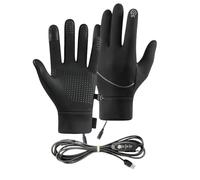 Gants chauffants d'extérieur avec 3 moufles chauffantes USB réglables | Gants chauffants chauds et imperméables pour moto, ski, snowboard, patinage, randonnée, travail, études en plein air