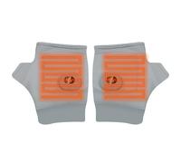 Gants Chauffants d'hiver - Gants sans Doigts 3 Niveaux Affichage Numérique - Mitaine Électrique de Chauffage des Mains | pour Camping Vélo Course Plein Air Randonnée Ski Snowboard