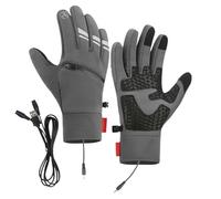 Gants chauffants électriques USB - Gants thermiques chauffants pour temps froid - Gants imperméables pour snowboard - Pour cyclisme, conduite en plein air