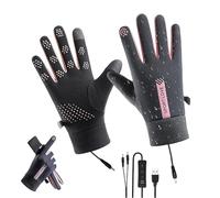 Gants chauffants - Gants chauffants électriques | Contrôle flexible via USB Gants de travail chauds, chauffe-mains ou ski Randonnée Cyclisme Snowboard luge Sports Travail Activités d'hiver Jeu
