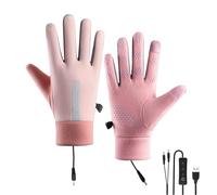 Gants chauffants - Gants chauffants électriques | Contrôle flexible via USB Gants de travail chauds, chauffe-mains ou ski Randonnée Cyclisme Snowboard luge Sports Travail Activités d'hiver Jeu