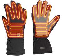 Gants chauffants Gants chauffants en fibre de carbone résistant à la chaleur écran tactile étanche contrôle intelligent de la température pendant 8 heures, gants chauffants électriques (taille : S)