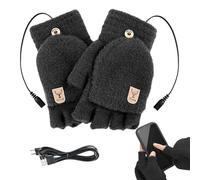 Gants chauffants - Gants chauffants portables | Moufles d'hiver chauffantes USB 5 V pour pelle à neige, pêche sur glace, jardinage, livreurs, voyages, activités de plein air, motocyclistes