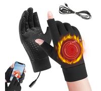 Gants Chauffants - Gants De Travail Chauffants, Ģants D'Hiver Imperméab,Ģants D'Hiver Imperméables Chauds Pour Ski Et Neige - Mitaines Électriques Coupe-Vent Pour Cyclisme Randonnée Sports Extérieur