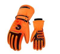 Gants Chauffants, Heated Gloves Women Men Winter Warm Touch Screen Skiing Riding Heating Thermal USB Rechargeable pour Femmes et Hommes