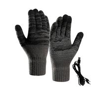 Gants chauffants, isolés électriques à écran tactile chauds, mitaines thermiques d'équitation - pour cyclisme, ski, hiver, randonnée, camping, guide, bureau, voyage en plein air, froid