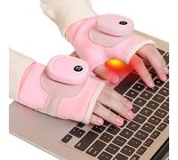 Gants chauffants | Moufles chauffantes électriques coupe-vent | Gants chauffants électriques réglables, mitaines intelligentes portables pour la chasse, le camping, la pêche, l'équitation