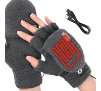 Gants chauffants | Moufles chauffantes électriques | Moufles d'extérieur chauffantes USB 5 V pour promenade du chien, travail, activités de plein air, motocyclistes, livreurs, chauffeurs, pêche sur