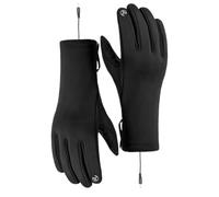 Gants Chauffants, Moufles Rechargeables par USB Compatibles Écran Tactile 3 Niveaux de Température, Gants d'hiver, Hommes Femmes Hiver Ski Neige Extérieur Équitation Snowboard Camping Vélo Randonnée