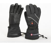 Gants chauffants - Noir - 3 niveaux de chaleur, cuir confortable