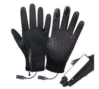Gants chauffants pour écran tactile - Chauffage portable - Pour équitation, course à pied, ski, conduite, homme et femme