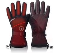 Gants Chauffants pour Femme et Homme,Touchables à l’écran Gants Chauffants avec Batterie Rechargeable 5500mAh, 3 Températures Réglables, Gant Chauffant pour Moto, Cyclisme, Ski